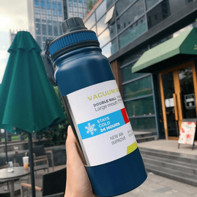 Vacuum Flask With Tea Filter Large Capacity Thermal Bottles