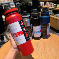 Vacuum Flask With Tea Filter Large Capacity Thermal Bottles