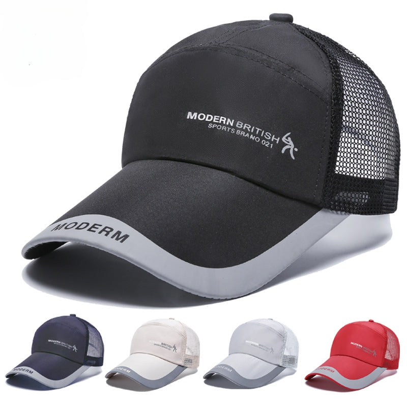 Men's Summer Breathable Peaked Cap