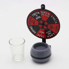 Wheel Of Shots Drinking Turntable Game Set for Parties & Halloween