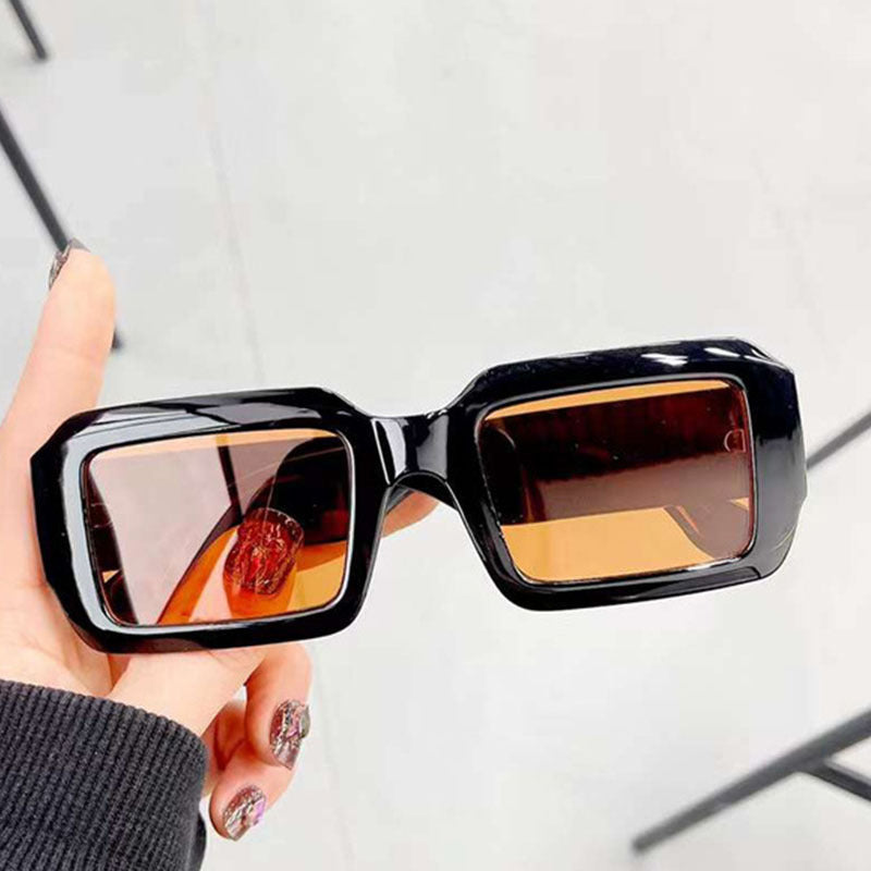 Rectangle Sunglasses Women Y2K Retro Summer Outdoor Shades