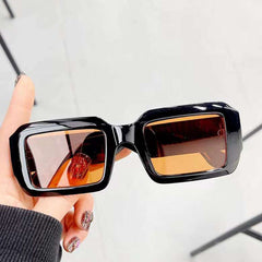 Rectangle Sunglasses Women Y2K Retro Summer Outdoor Shades