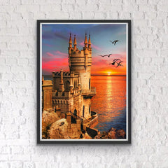 5D Lighthouse Seaside Diamond Painting