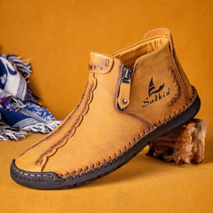 Men's Stitch Ankle Boots Climbing Trekking Shoes