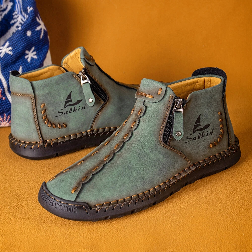 Men's Stitch Ankle Boots Climbing Trekking Shoes