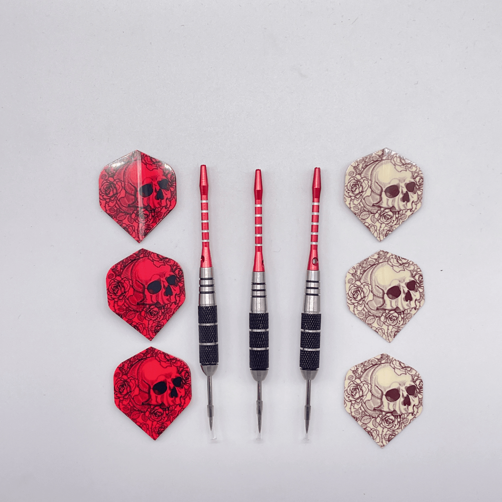 3pcs Aluminum Alloy Darts Set Stainless Steel Needles Family Gatherings Parties