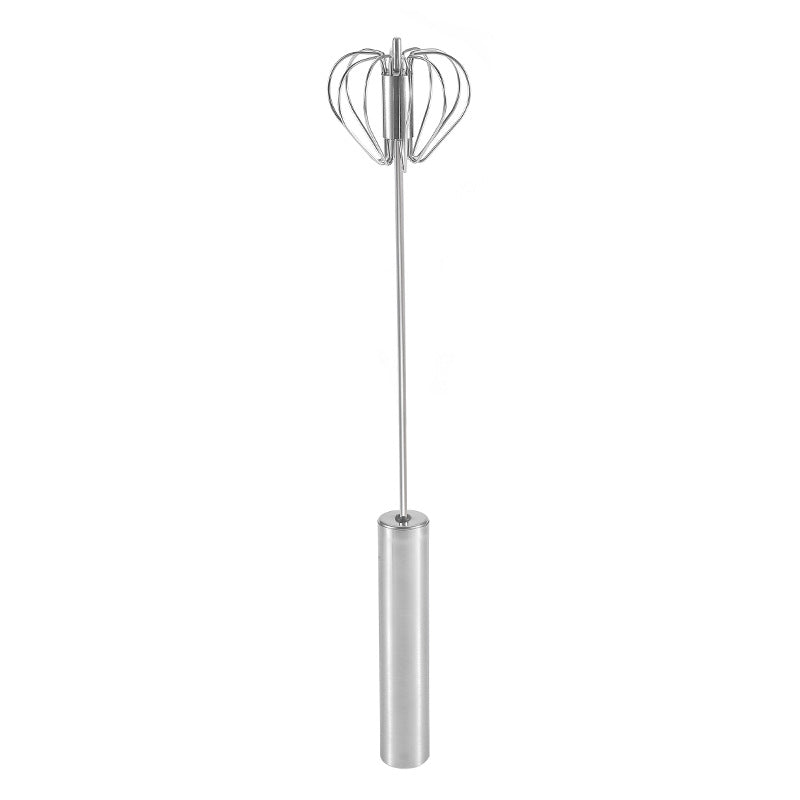 Stainless Steel Egg Beater Rotary Egg Blender Baking Tools