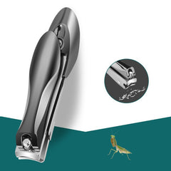Stainless Steel Nail Clippers Anti Splash Fingernail Scissors for Men and Women