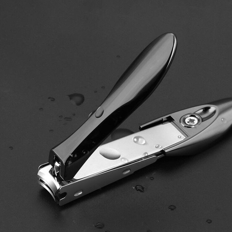 Stainless Steel Nail Clippers Anti Splash Fingernail Scissors for Men and Women
