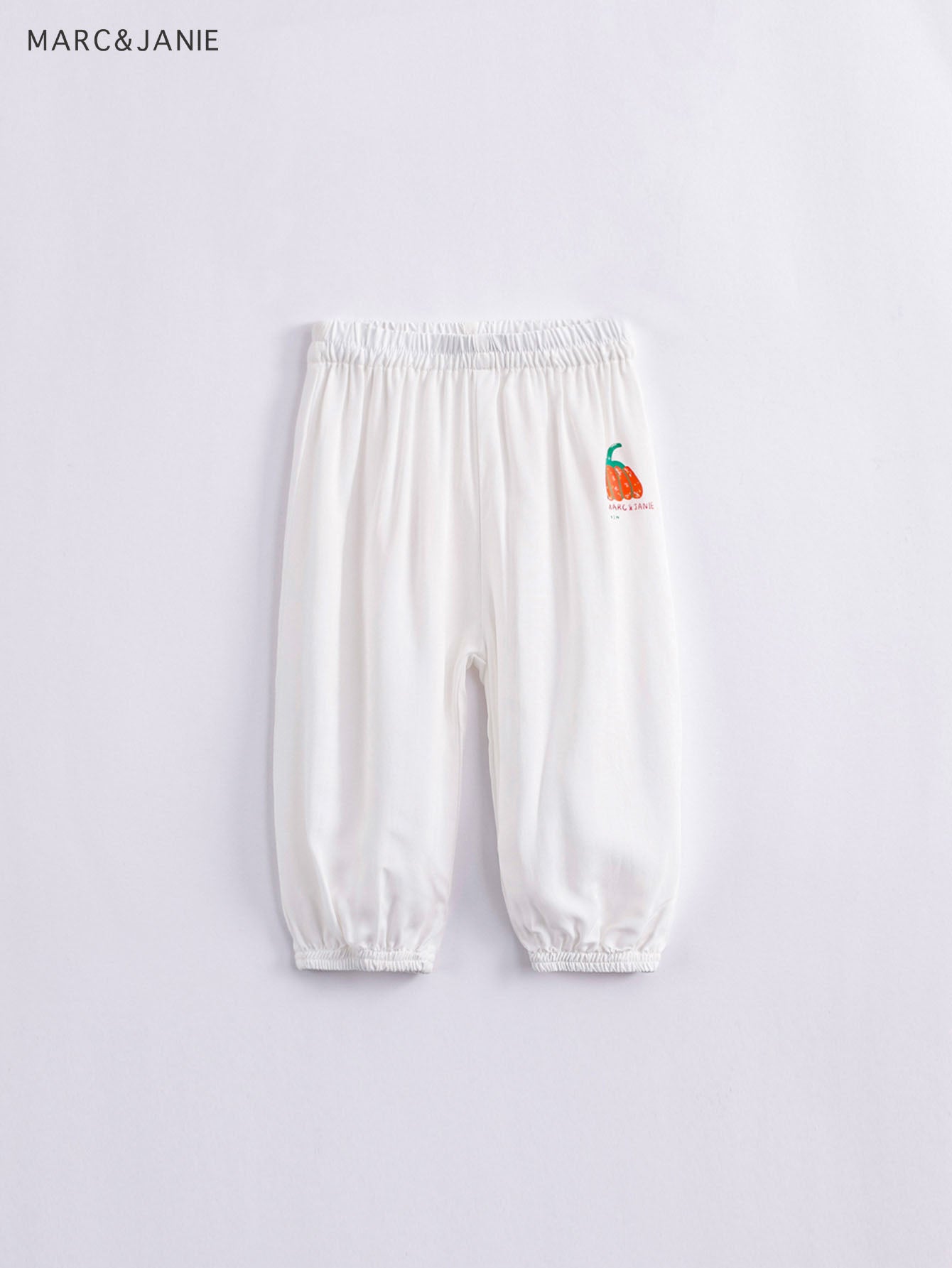 Girls Bee Graphic Print Baggy Elastic Cuff Pants Kids Summer Breathable Pants