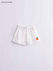Girls Summer Breathable Shorts With Adjustable Draw String