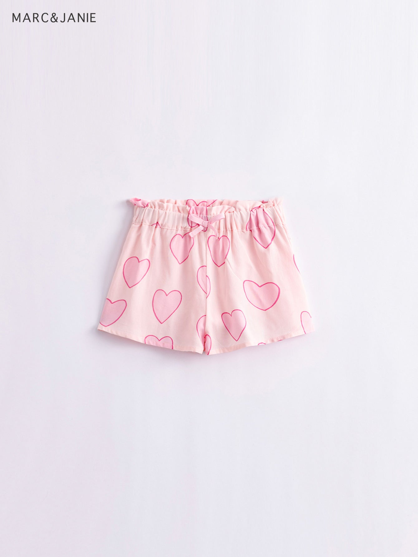 Girls Summer Breathable Shorts With Adjustable Draw String