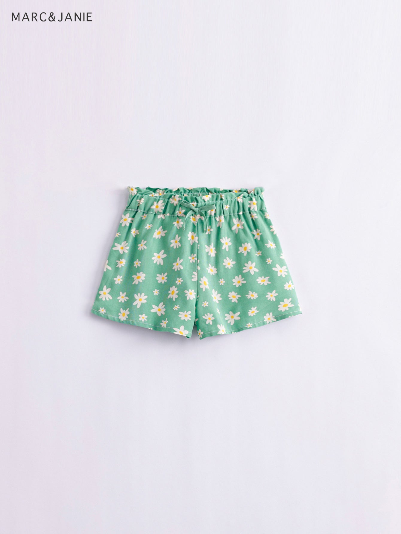 Girls Summer Breathable Shorts With Adjustable Draw String