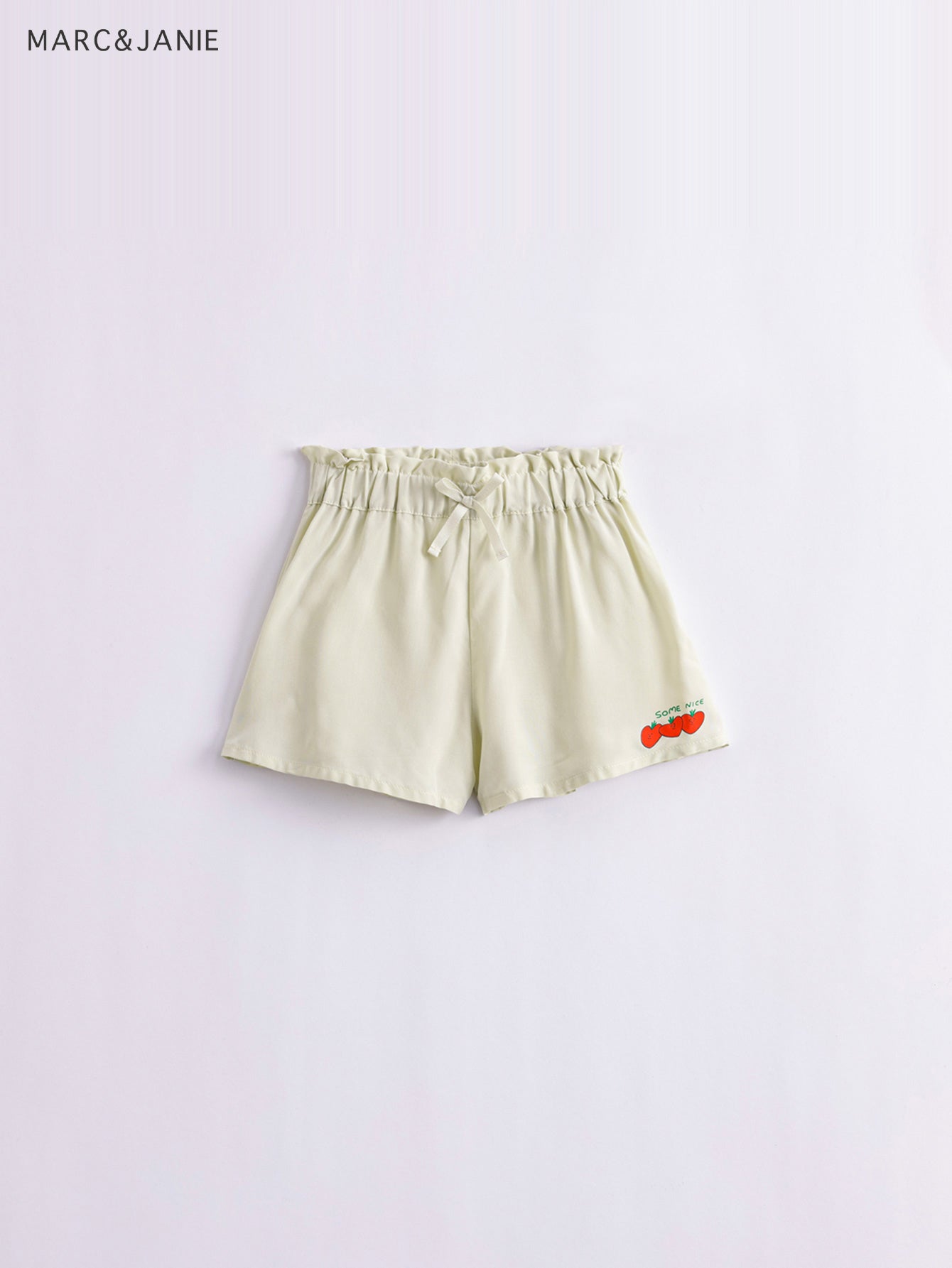 Girls Summer Breathable Shorts With Adjustable Draw String