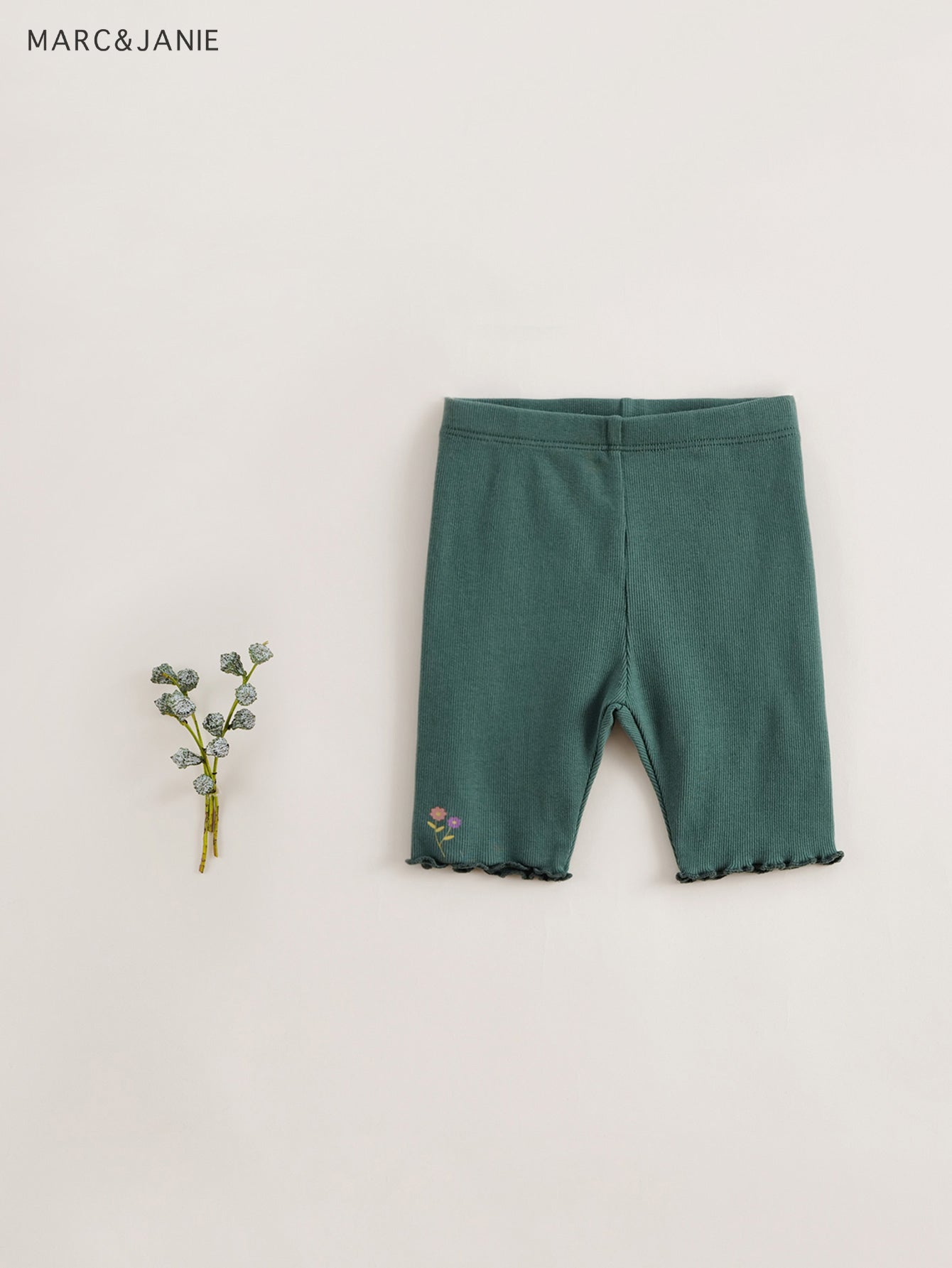 Girls Breathable Leggings Kids Summer Stretch Knitted Leggings
