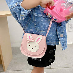 Mini Bunny Shoulder Bag Crossbody Purse for Kids