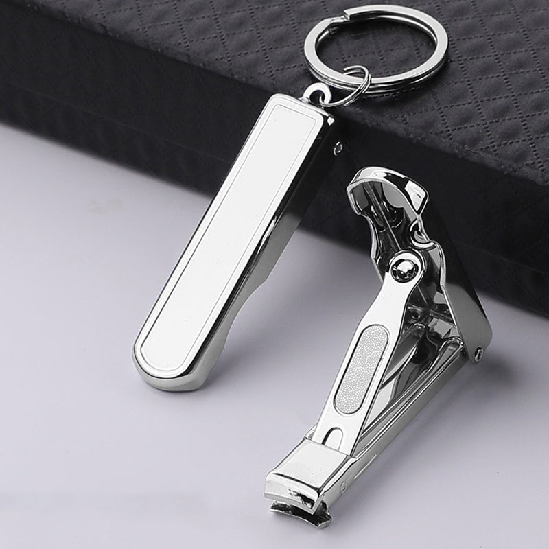 Stainless Steel Nail Clippers with Nail File - Durable Manicure Tool