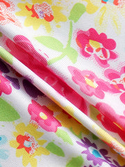 Toddlers Flowers Leggings Thin Casual Elastic Waist Pants Kids Summer Clothes
