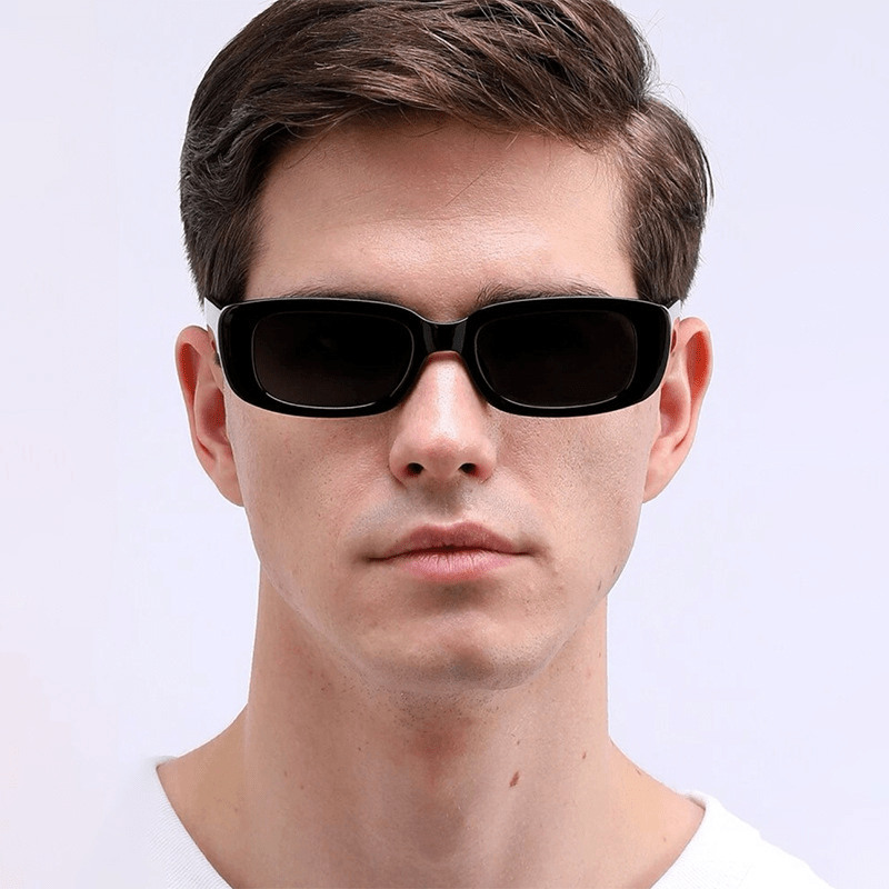 Men's Small Frame Sunglasses Retro Outdoor Sports Glasses