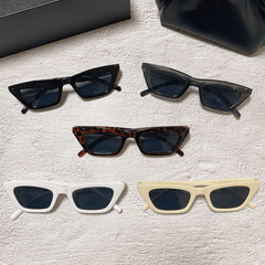 Men's Cat Eye Sunglasses Retro Small Frame Sports Glasses