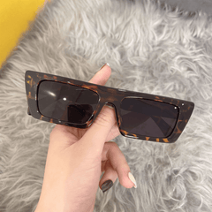 Men's Vintage Small Square Frame Sunglasses