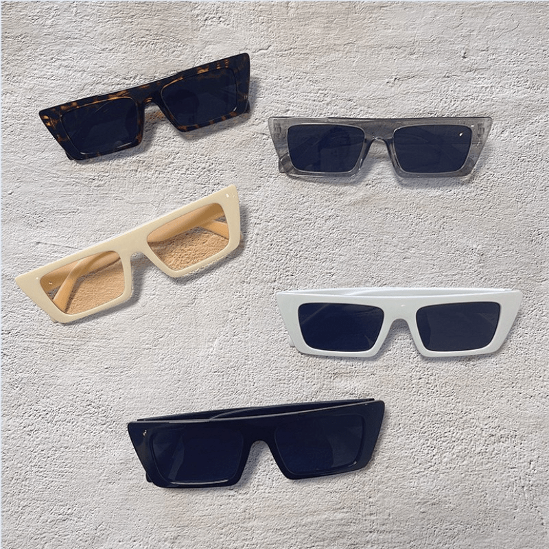 Men's Vintage Small Square Frame Sunglasses