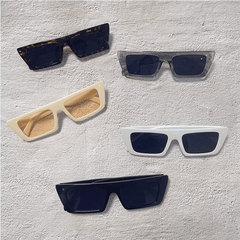 Men's Vintage Small Square Frame Sunglasses