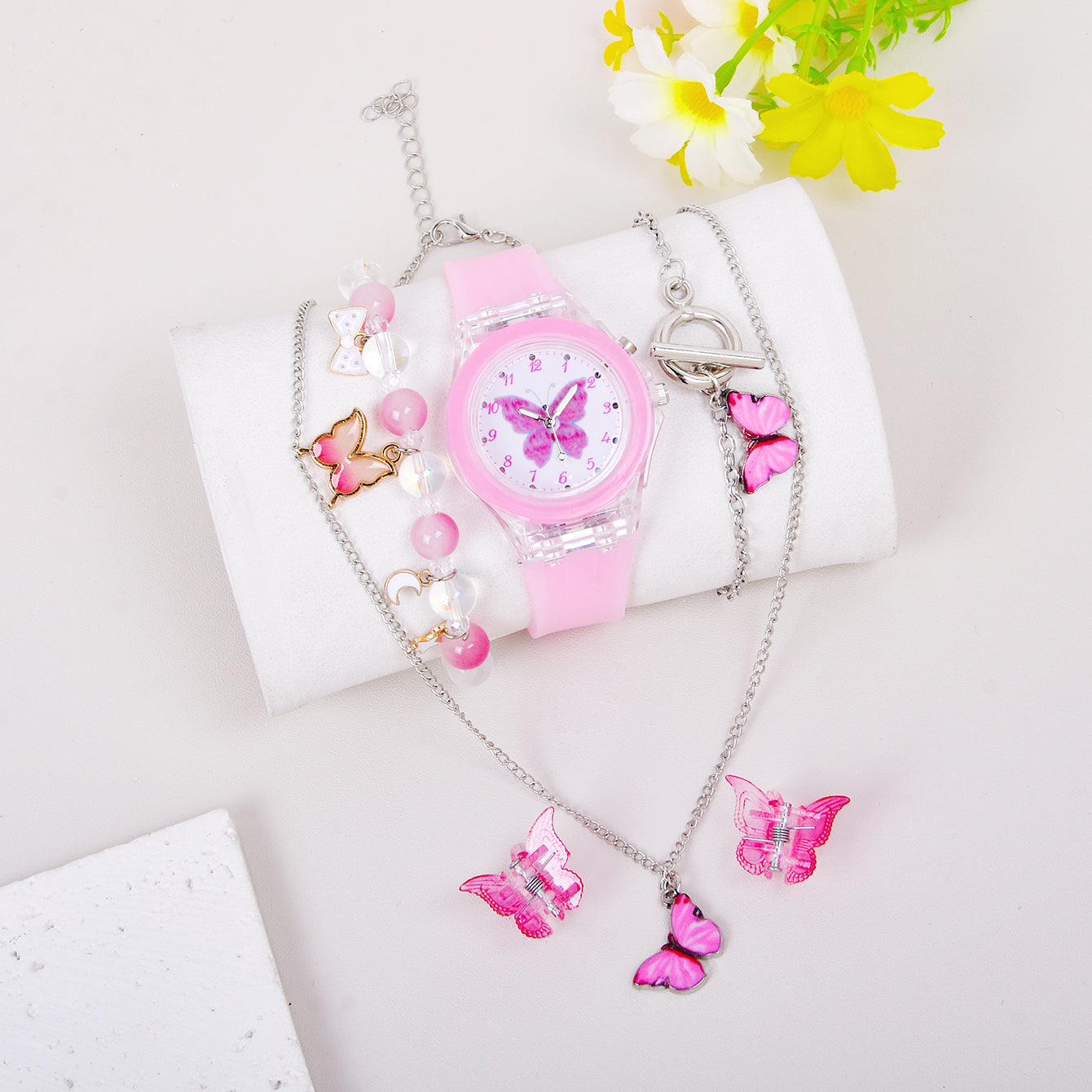 LED Butterfly Watch For Girls