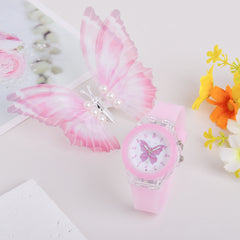 LED Butterfly Watch For Girls