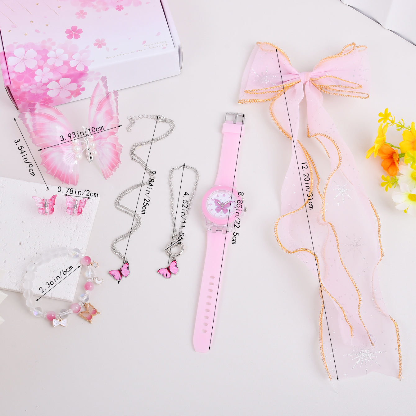 LED Butterfly Watch For Girls