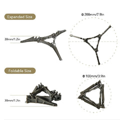 Gas Tank Holder Foldable Canister Stand Camping Tripod