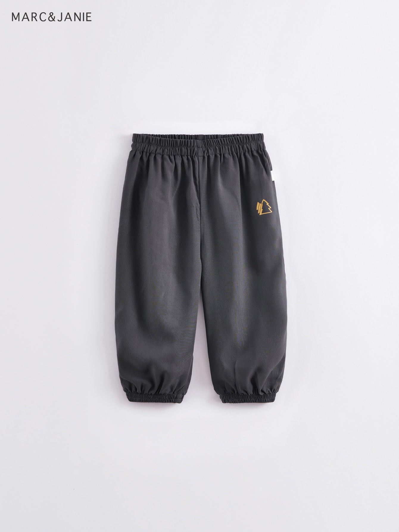 Girls Cartoon Elastic Cropped Pants Kids Summer Breathable Baggy Pants