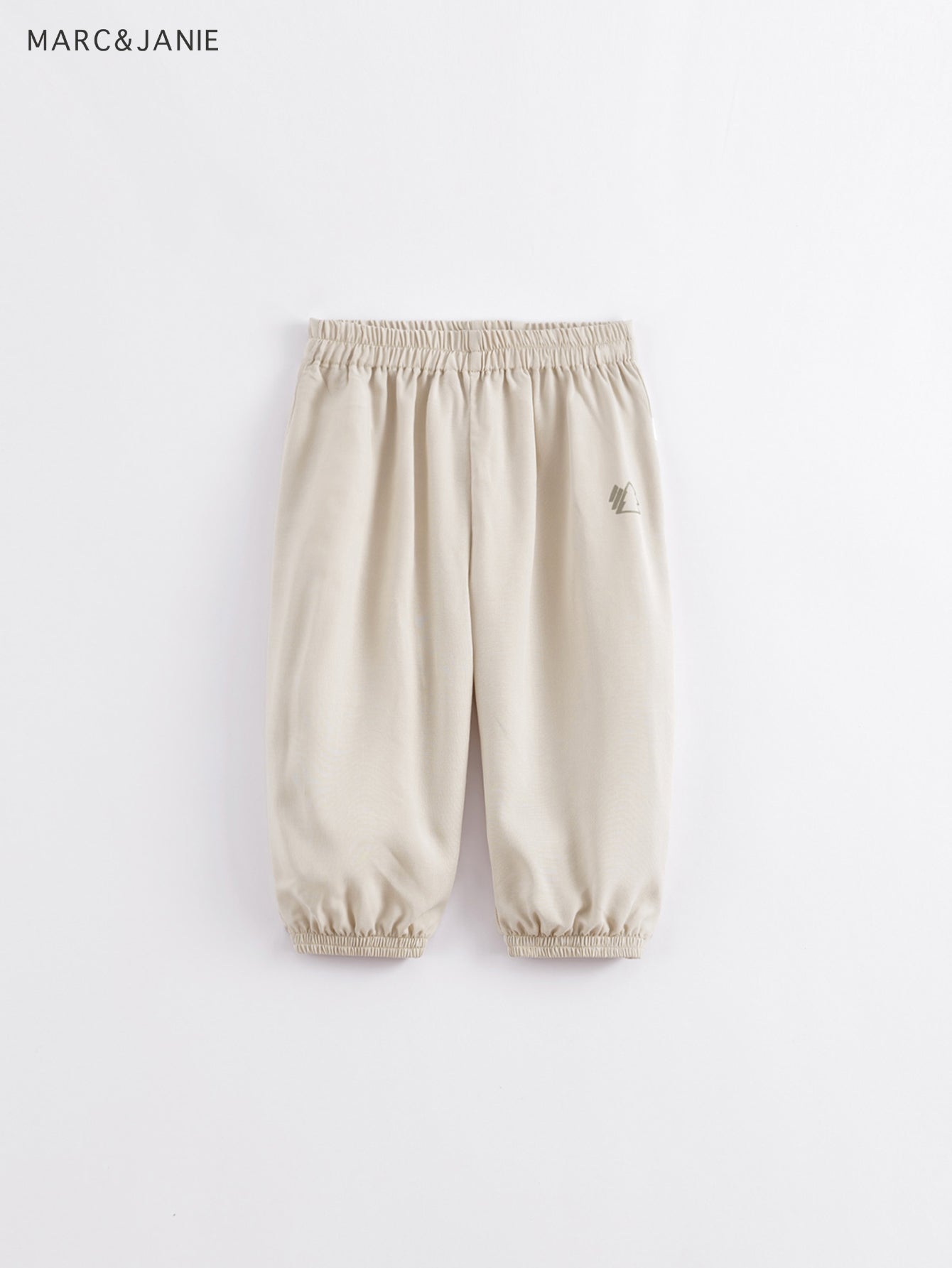 Girls Cartoon Elastic Cropped Pants Kids Summer Breathable Baggy Pants
