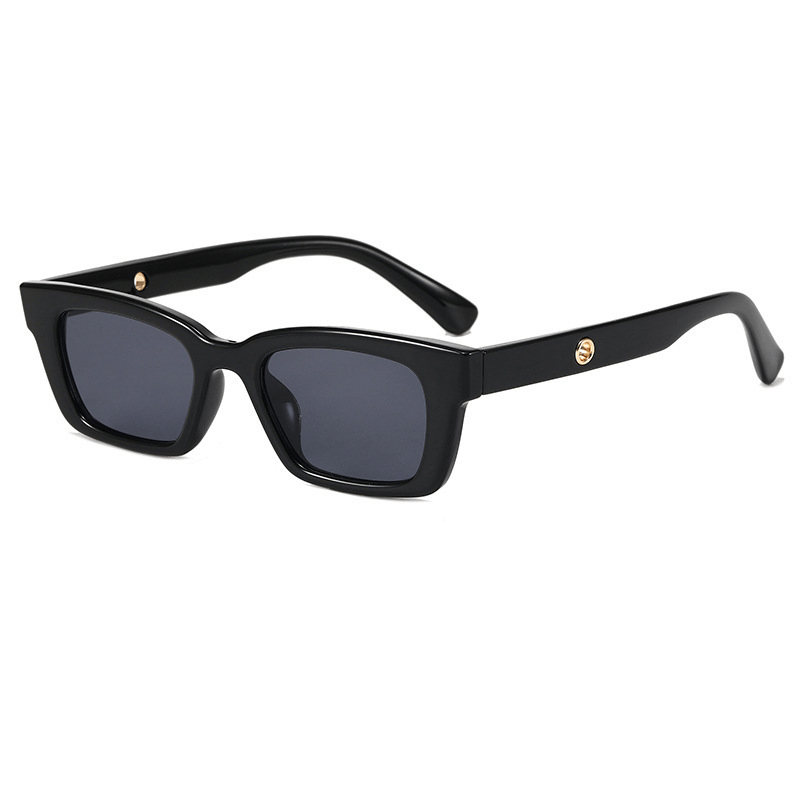 Men's Cat Eye Shape Sunglasses Retro Small Frame Eyewear
