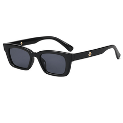 Men's Cat Eye Shape Sunglasses Retro Small Frame Eyewear