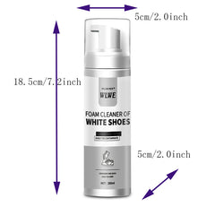 Foam Shoe Cleaner Decontamination & Whitening for Sneakers, Cloth & Travel Shoes
