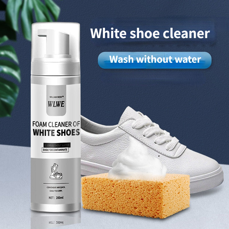 Foam Shoe Cleaner Decontamination & Whitening for Sneakers, Cloth & Travel Shoes