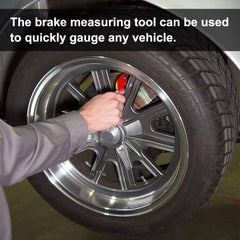 8 in 1 Brake Pad Thickness Gauge Set for Accurate Brake Pad Wear Measurement