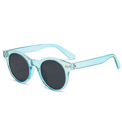 Round Frame Sunglasses Y2K Candy Glasses UV400