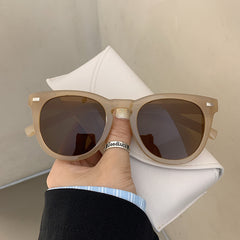 Y2K Square Sunglasses UV400 Anti Glare for Driving Beach Travel