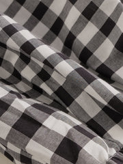 Girls Plaid Crop Pants Kids Cotton Cropped Pants