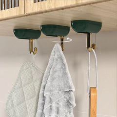 4pcs Wall Mount Towel Hooks