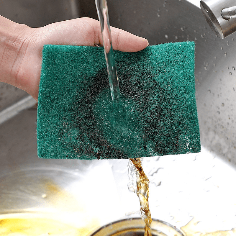 Non Scratch Scouring Pads for Kitchen and Bathroom Cleaning