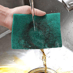 Non Scratch Scouring Pads for Kitchen and Bathroom Cleaning