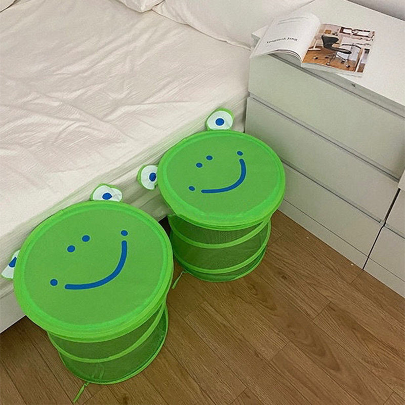 Cartoon Laundry Basket Storage Bag for Baby Toy