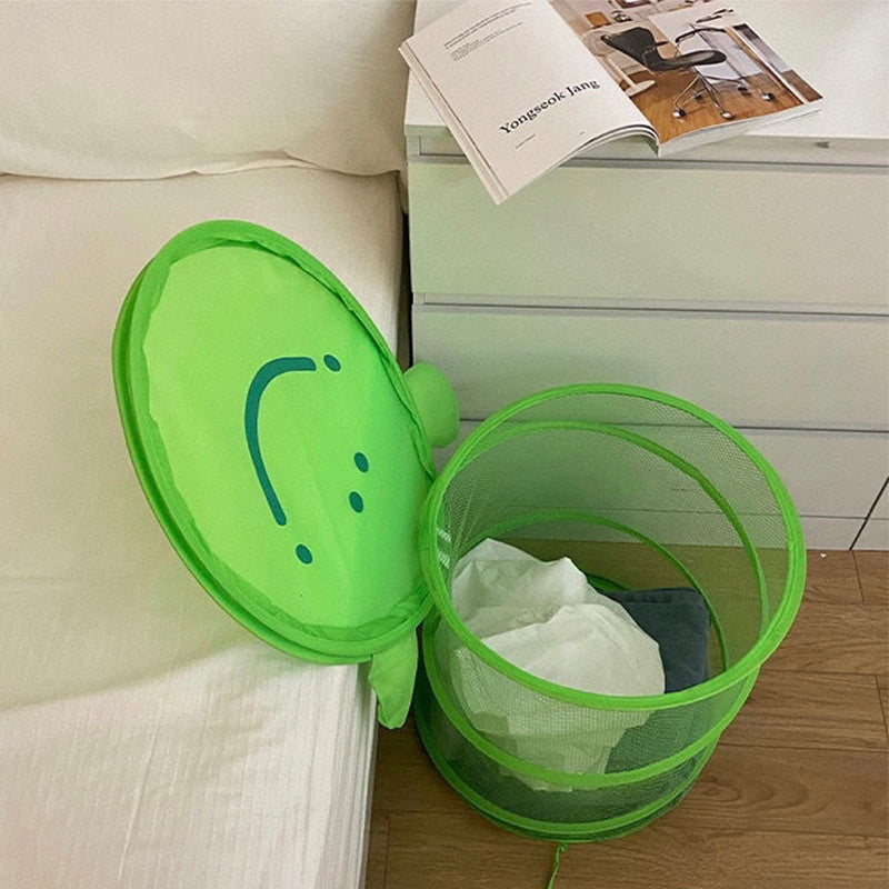 Cartoon Laundry Basket Storage Bag for Baby Toy