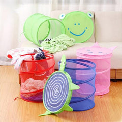 Cartoon Laundry Basket Storage Bag for Baby Toy