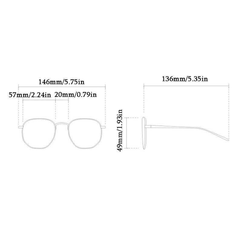 Light Blocking Glasses Cat Eye Clear Lens Anti Eyestrain
