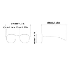 Light Blocking Glasses Cat Eye Clear Lens Anti Eyestrain
