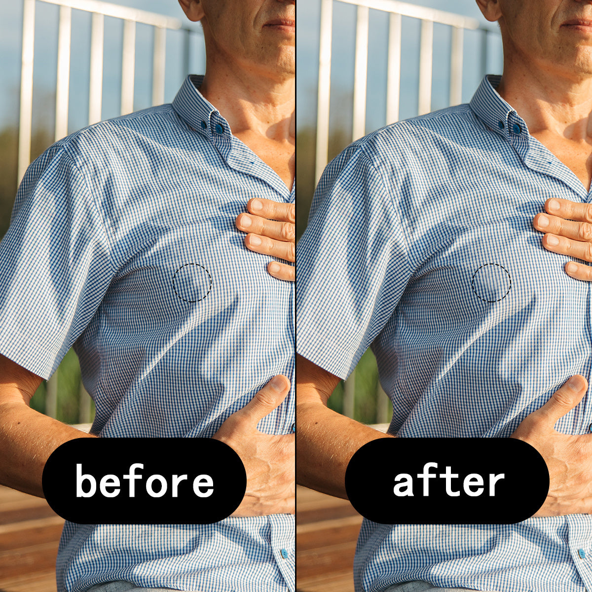 10 Pairs Men's Nipple Guard Chest Patch Anti Bump Nipple Tape Invisible Beige